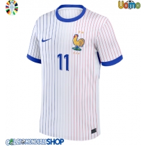 Maglie da calcio Francia Ousmane Dembele #11 Seconda Maglia Europei 2024 Manica Corta